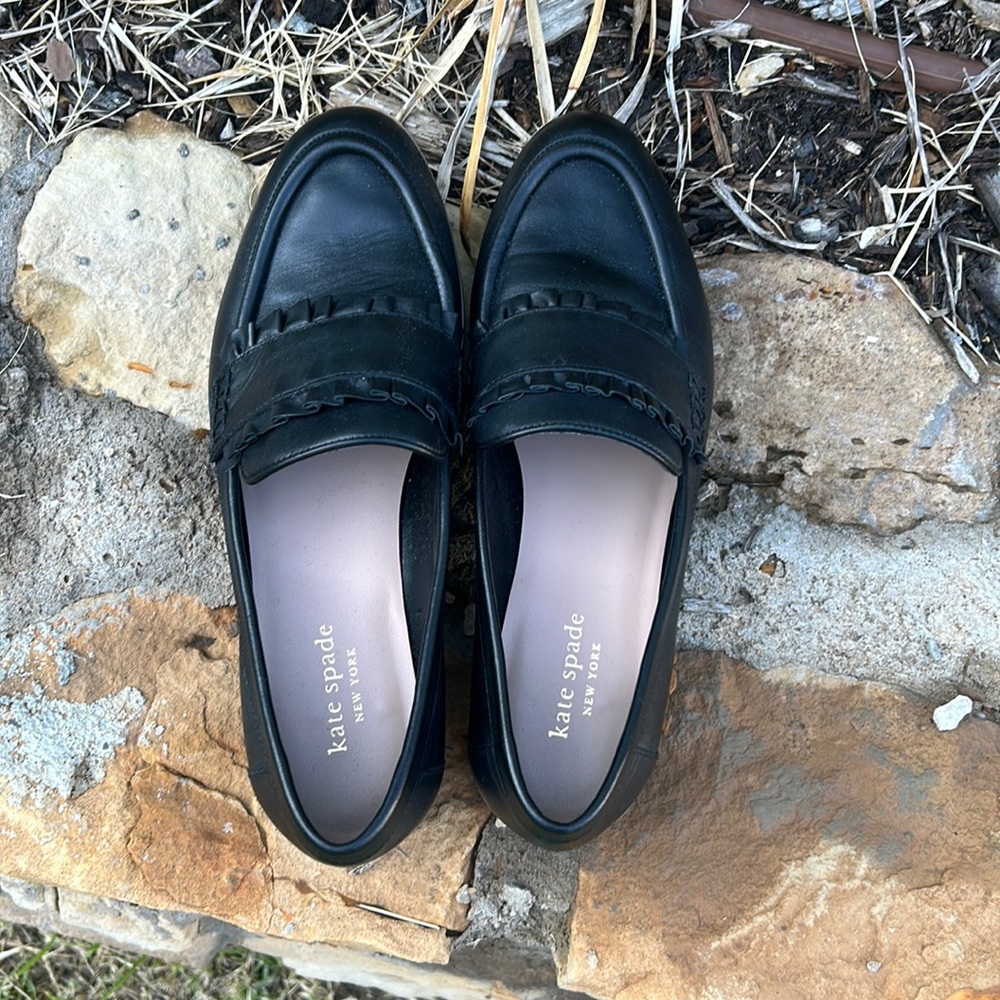 Kate Spade. Kady Loafers. Black. Size 8.5